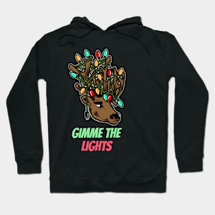 Reindeer Christmas Funny Hoodie